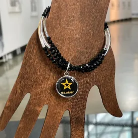 Army Charm Bracelet