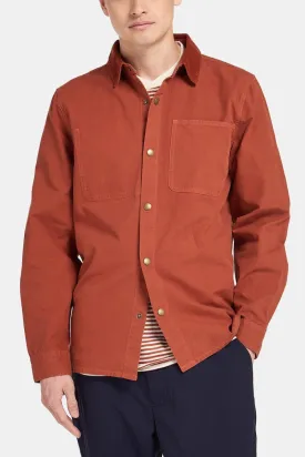 Barbour White Label Lorenzo Overshirt (Rust)