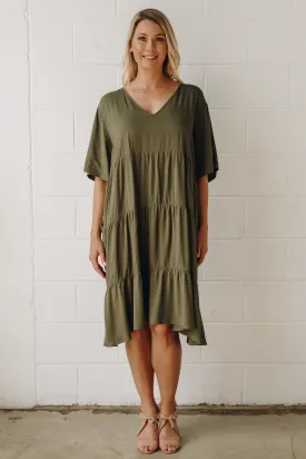 Chic Dress | Khaki | FINAL SALE