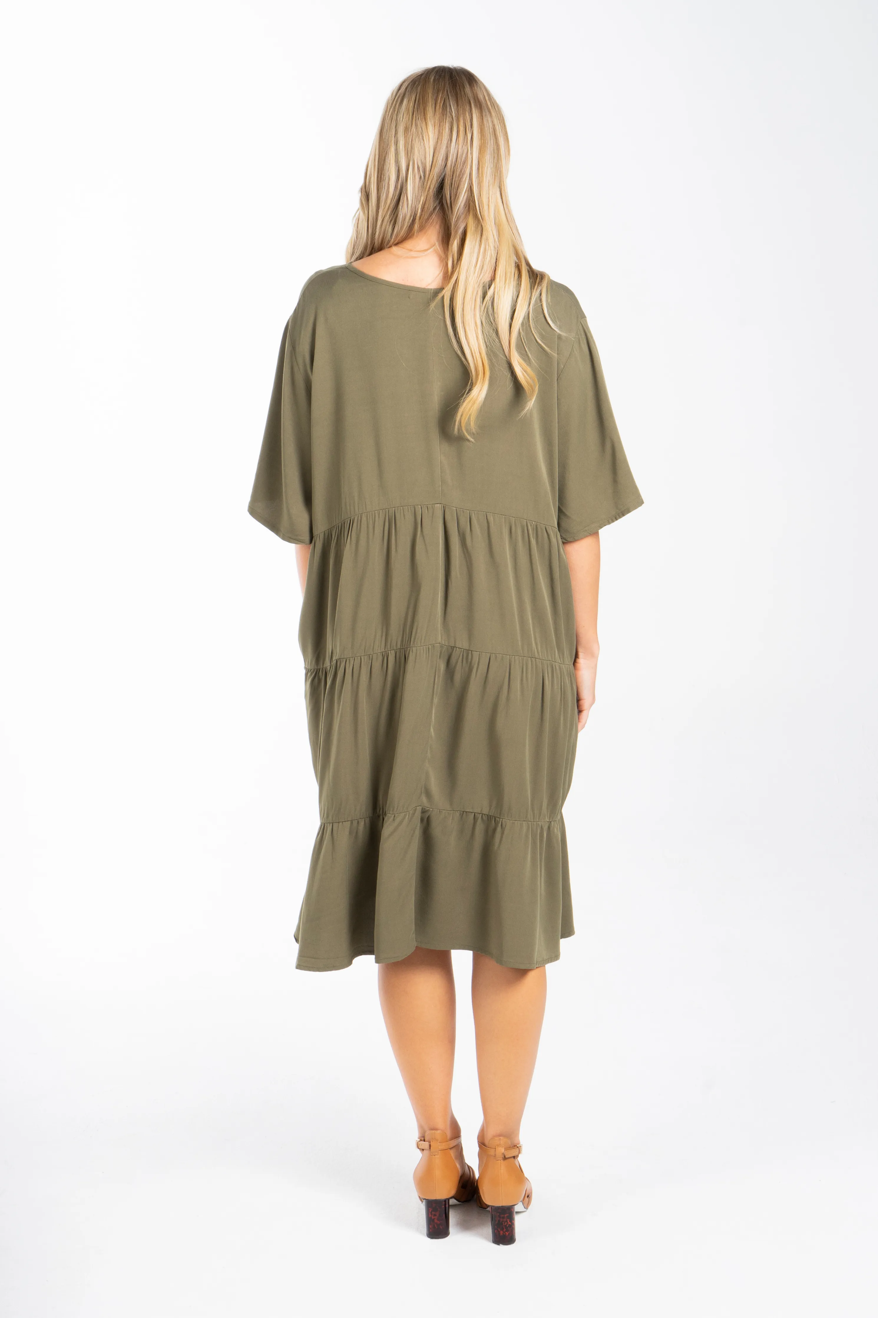 Chic Dress | Khaki | FINAL SALE