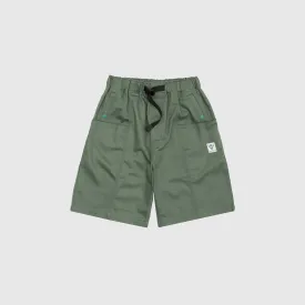 COTTON TWILL BELTED C.S SHORT