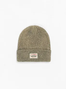 Cuff Beanie Reflective Khaki