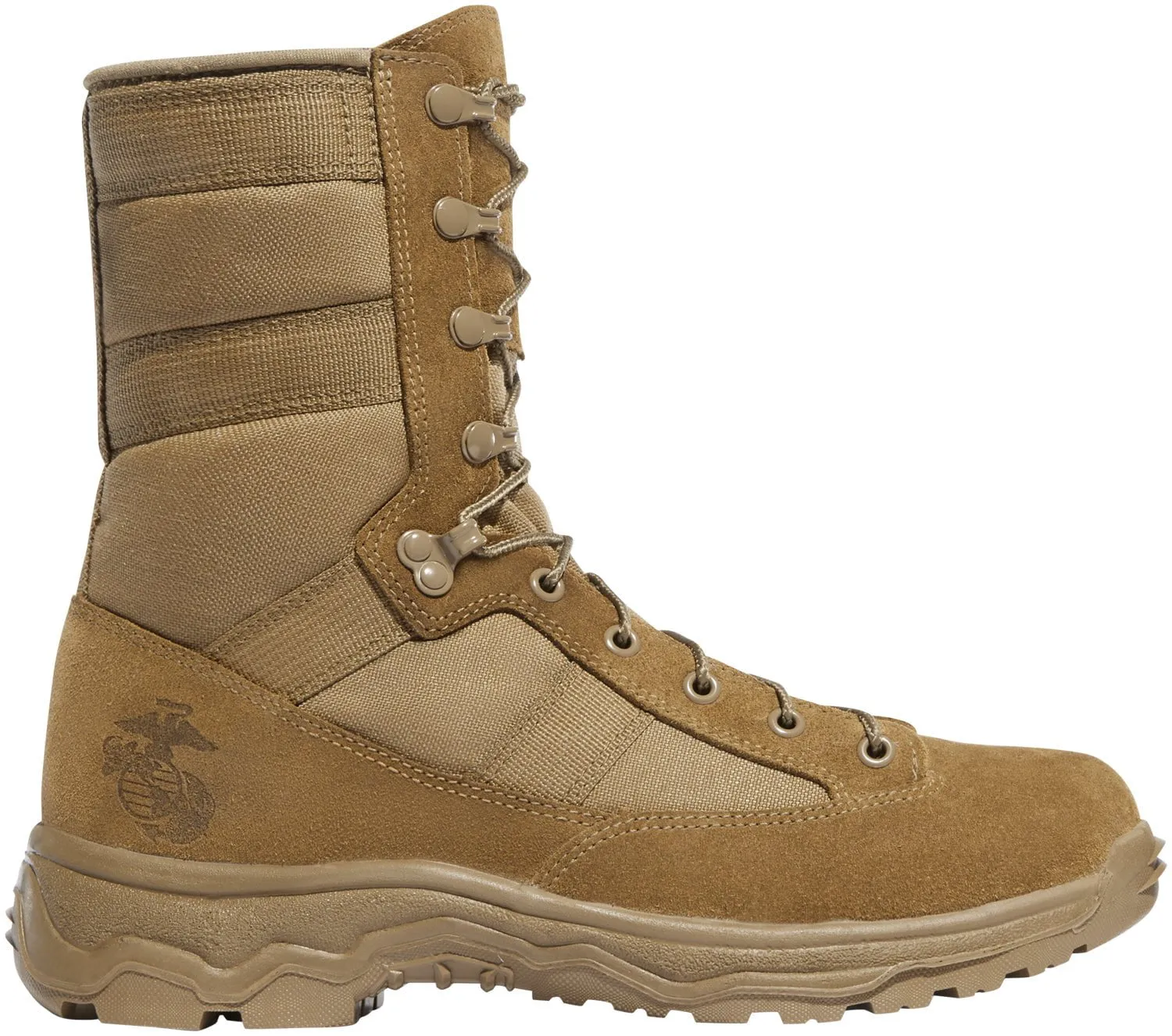 Danner Mens Reckoning 8in GTX EGA Coyote Suede Military Boots