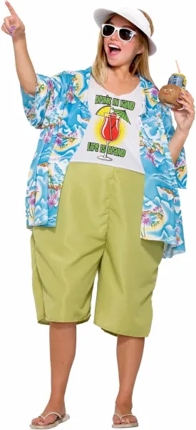 Forum Novelties Humorous Tacky Tourist Adult Costume