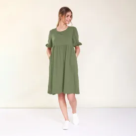 Fraya Dress (Khaki)