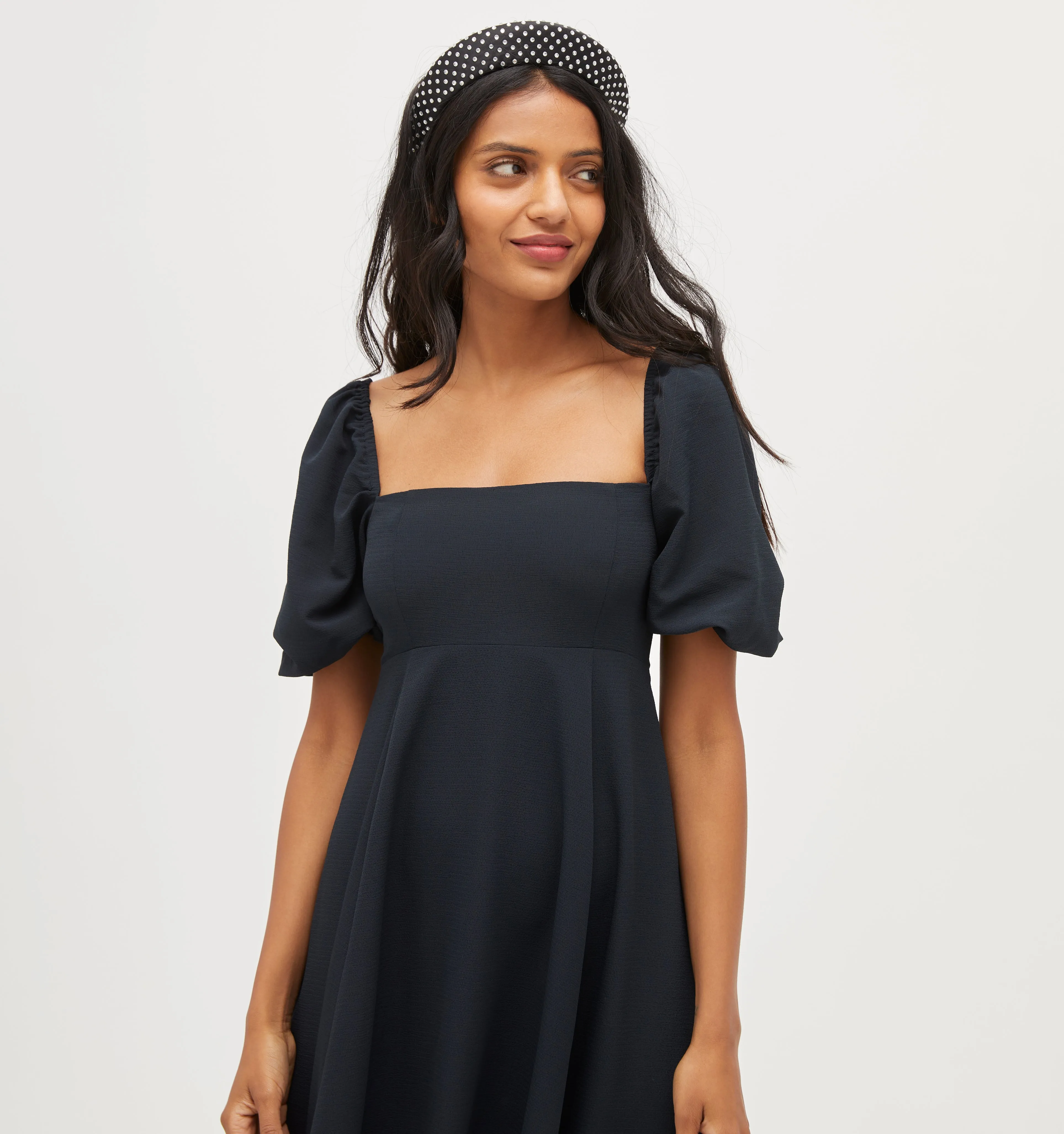 The Matilda Dress - Black Crepe